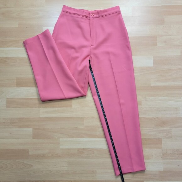 Vintage 80s Levi Strauss Bend Over Pants Women's Pink High Rise | Size: 12P - Picture 5 of 12